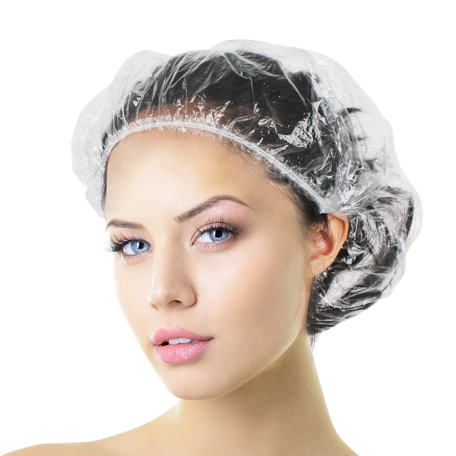 Gorro de ducha Aquior desechable, 30 piezas, protege del agua durante la ducha