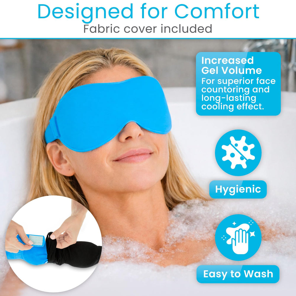Pack gel de 3 pulgadas Arctic Flex ovalado para ojos.