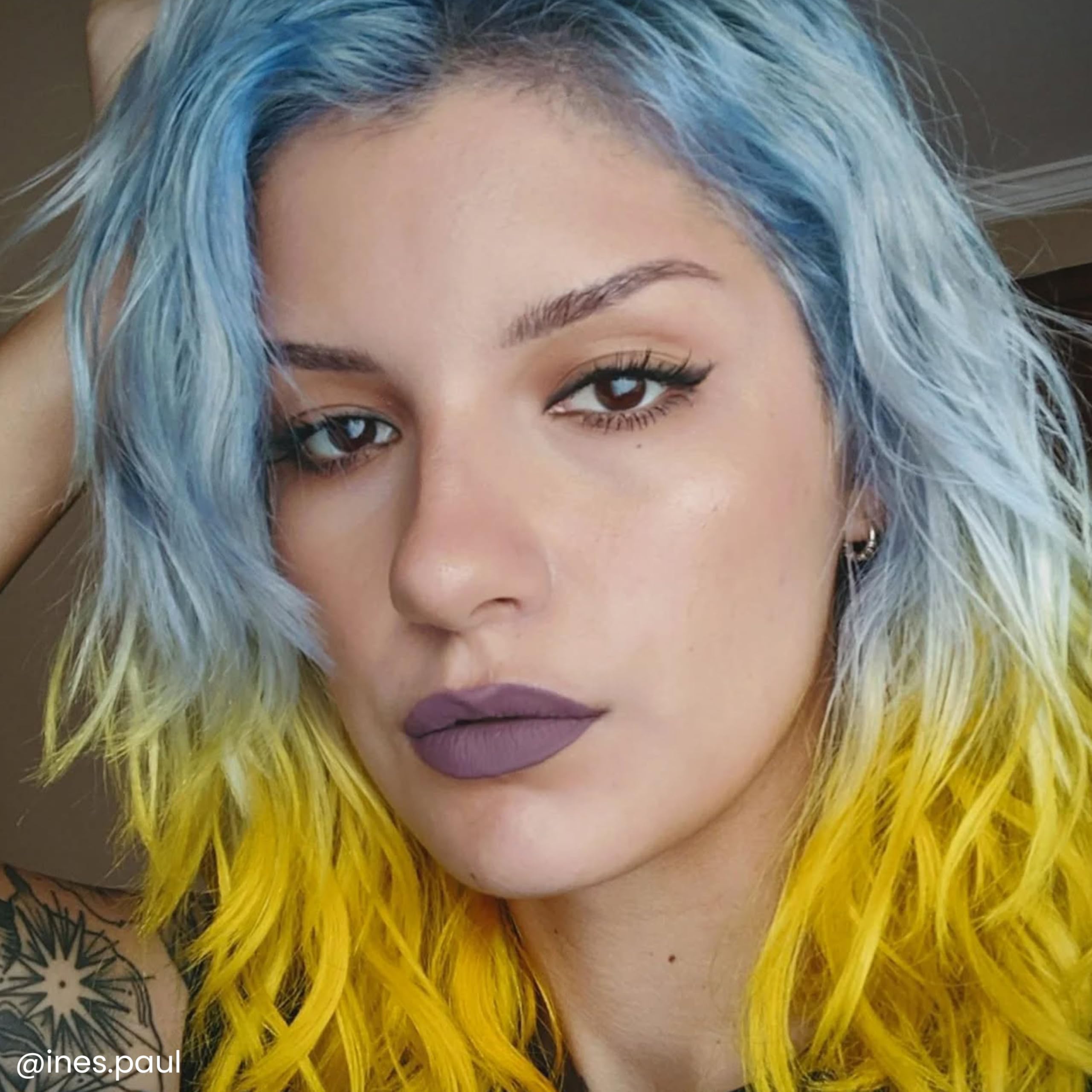 ARCTIC FOX Periwinkle: cuidado capilar durante el uso y acondicionamiento suave.