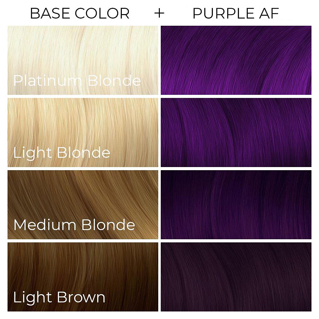 ARCTIC FOX Purple AF - cabello sedoso gracias al acondicionamiento durante la coloración