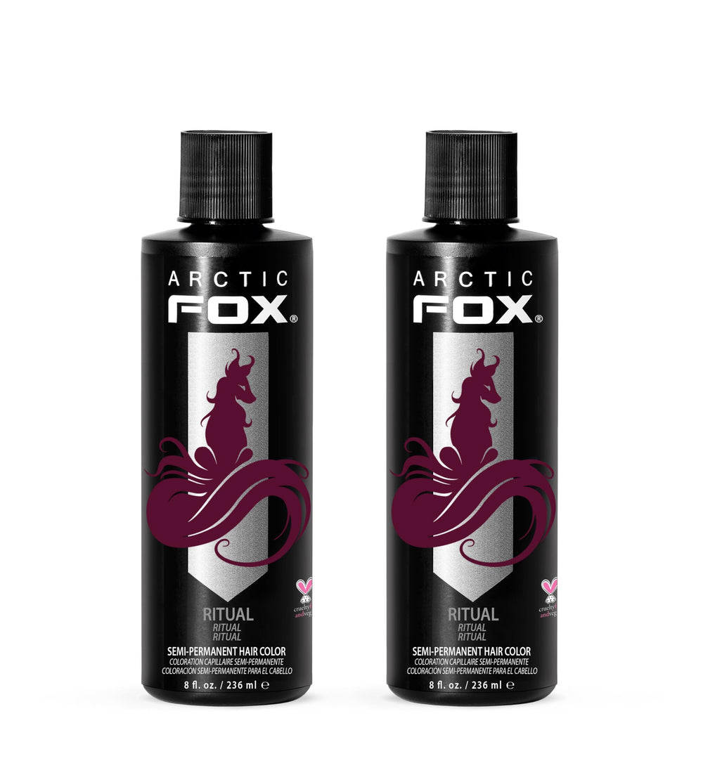 ARCTIC FOX Tinte Burdeos, botella: fórmula suave para coloración frecuente y uniforme.