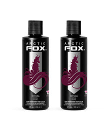 ARCTIC FOX Tinte Burdeos, botella: fórmula suave para coloración frecuente y uniforme.
