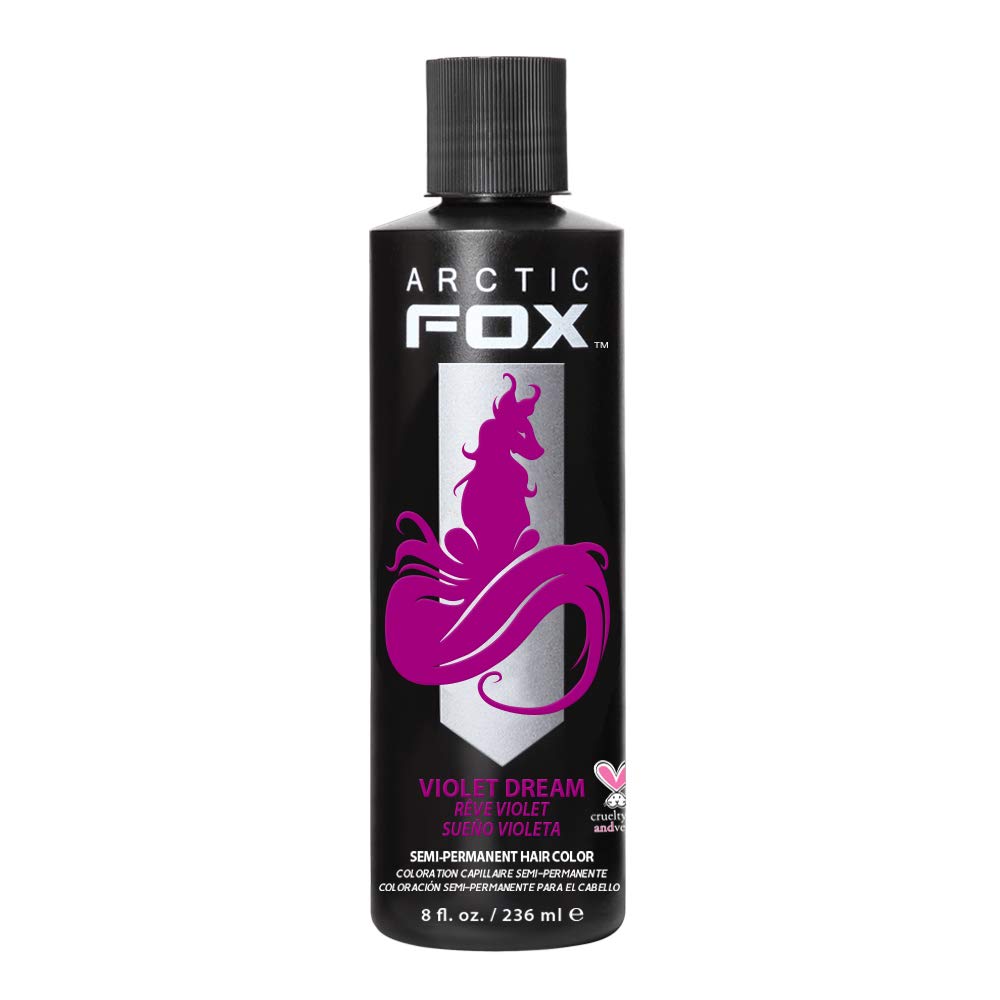 ARCTIC FOX Violet Dream: botella de 8 oz para coloración morada intensa sin amoníaco