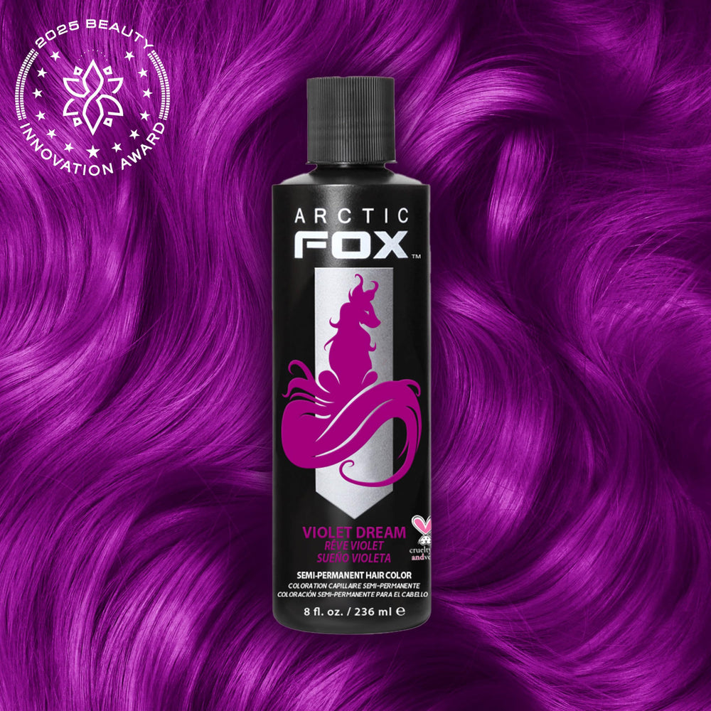 ARCTIC FOX Violet Dream: dilución con Arctic Mist para rosa pastel o lavanda suave