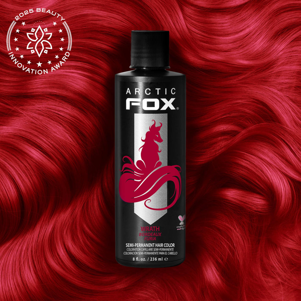 ARCTIC FOX Wrath: mezcla con Transylvania para tono rojo crimsón único.