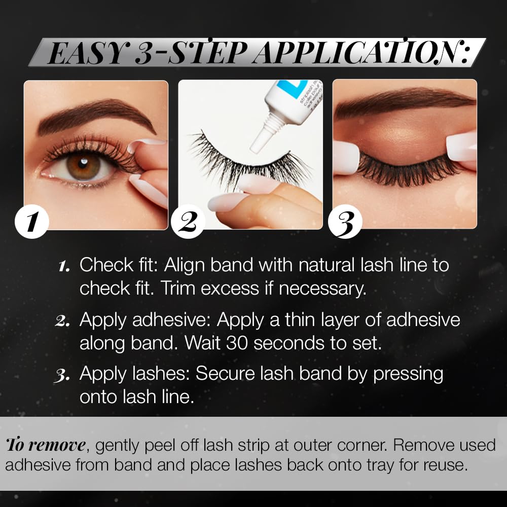 Ardell Studio Effects Demi Wispies 4-pack display for value and convenience