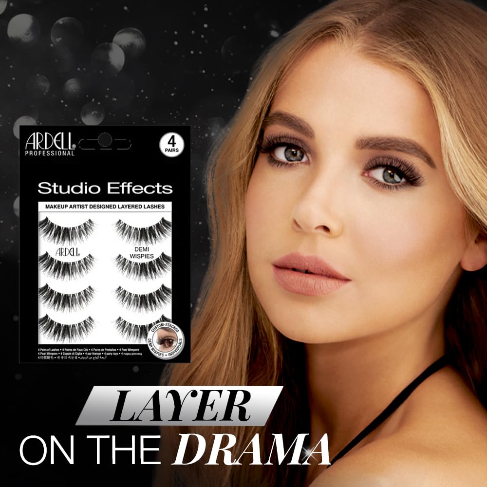 Ardell Studio Effects Demi Wispies multidimensional lashes for depth