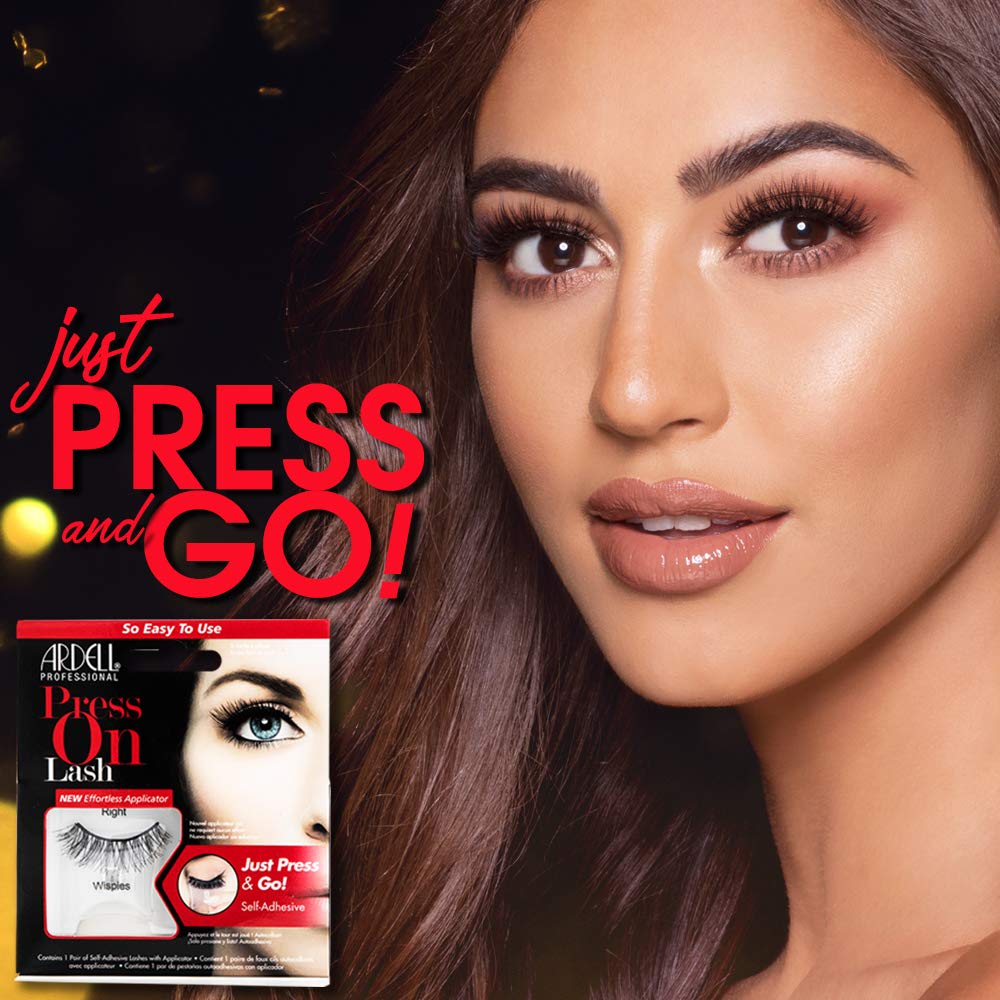 Ardell Wispies con acabado natural para un look suave y sin esfuerzo.