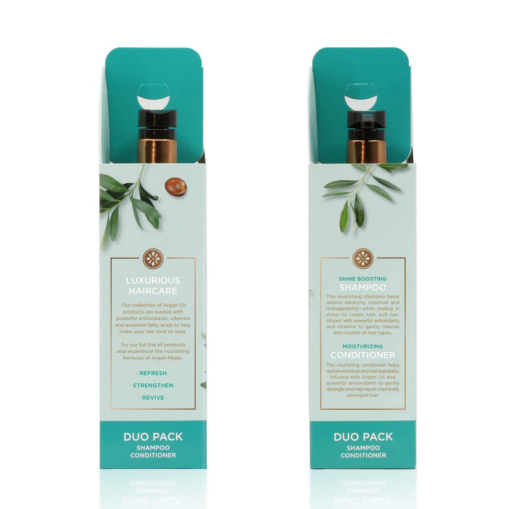 Argan Magic Shine Acondicionador botella: hidratación y peinado más fácil.