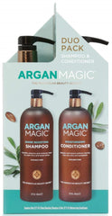 Argan Magic Shine Champú botella: brillo suave y limpieza delicada.