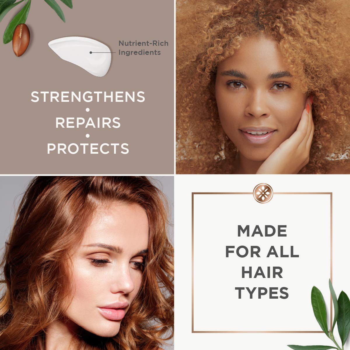 Argan Magic Split Endz Cream, ingredientes: argán, cáñamo y vitamina B5.