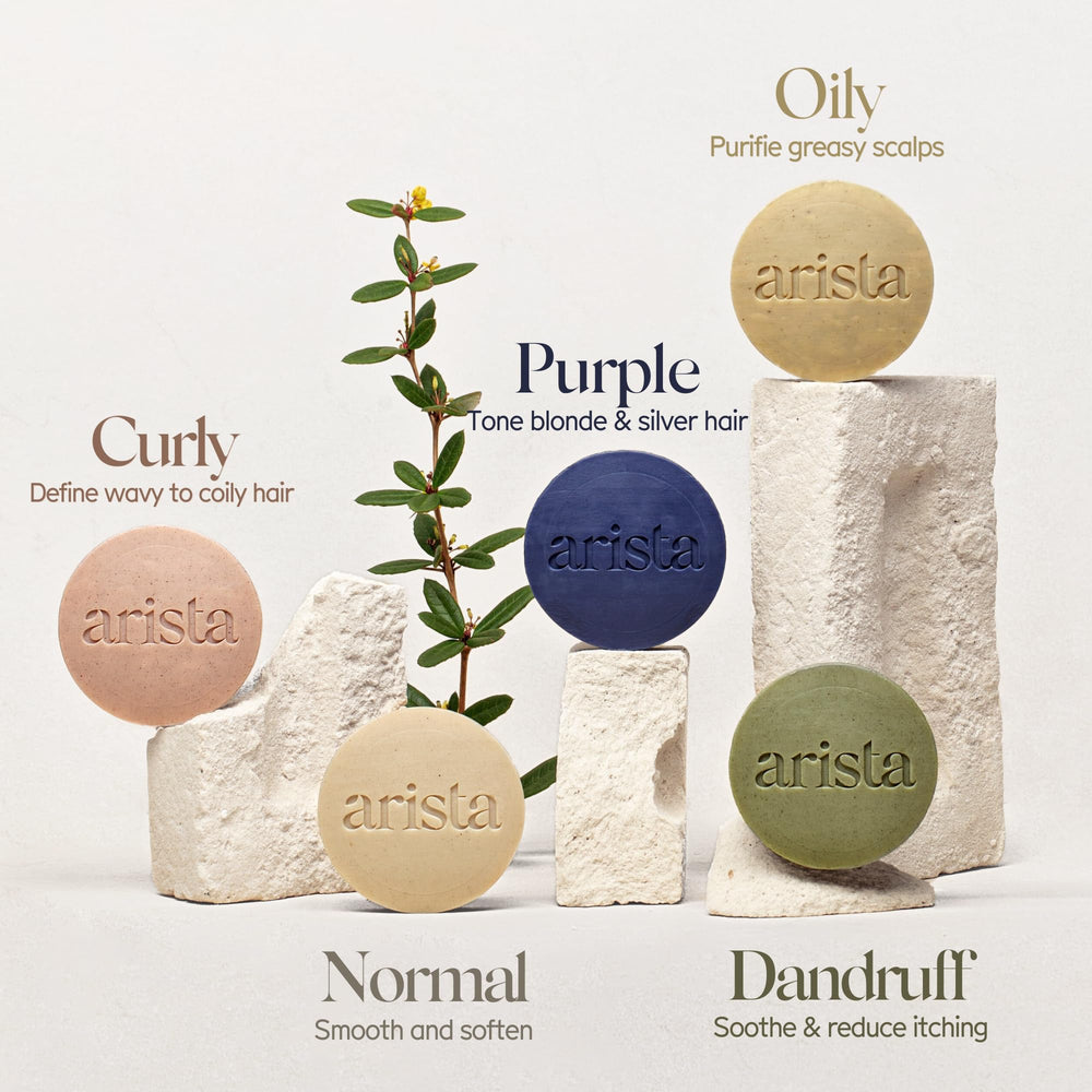 Barra champú sólido de Arista Ayurveda, diseño ideal para viajar