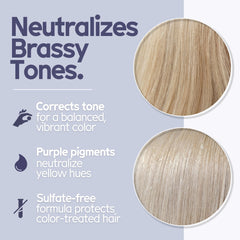 Tonificador morado de Arista Ayurveda para realzar el color de cada hebra