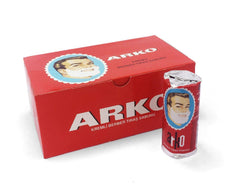 Arko Men barra crema-afeitar espumosa para afeitado cómodo.