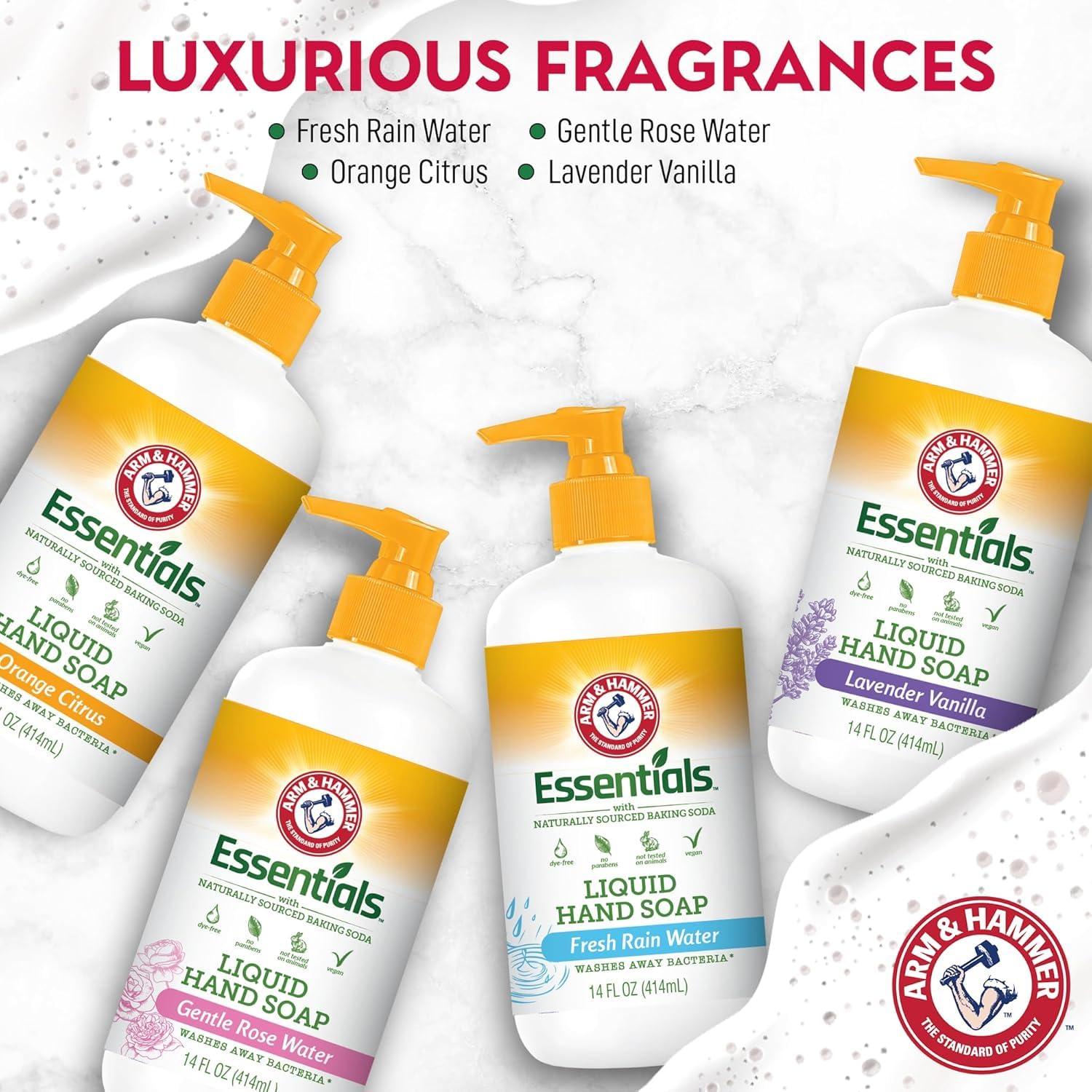 Arm & Hammer 6-pack display offers convenient soap access for home