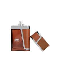 Armaf Aura notas medias: geranio y lavanda, aroma suave y envolvente.