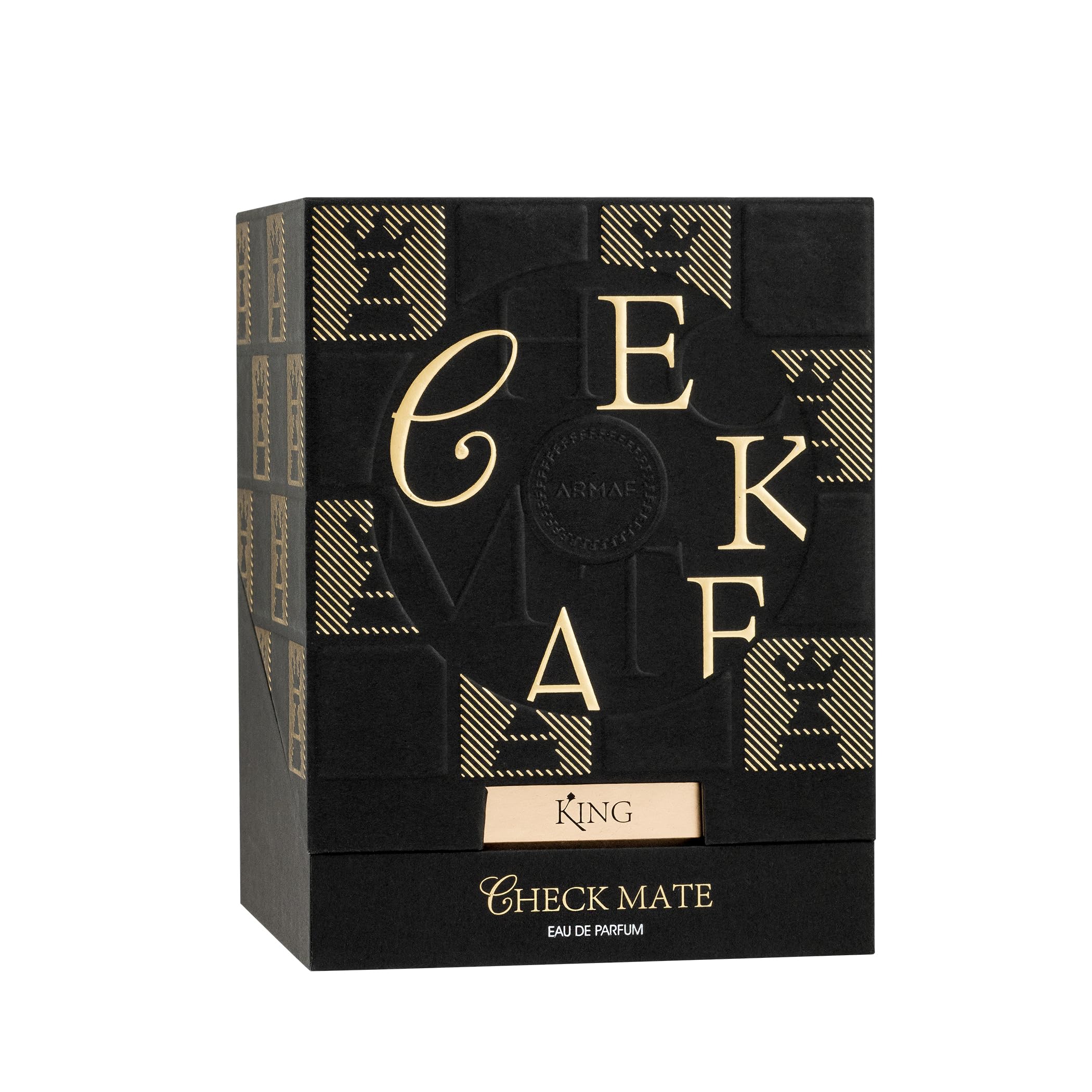 Armaf Checkmate King, empaque de caja lujosa, regalo ideal
