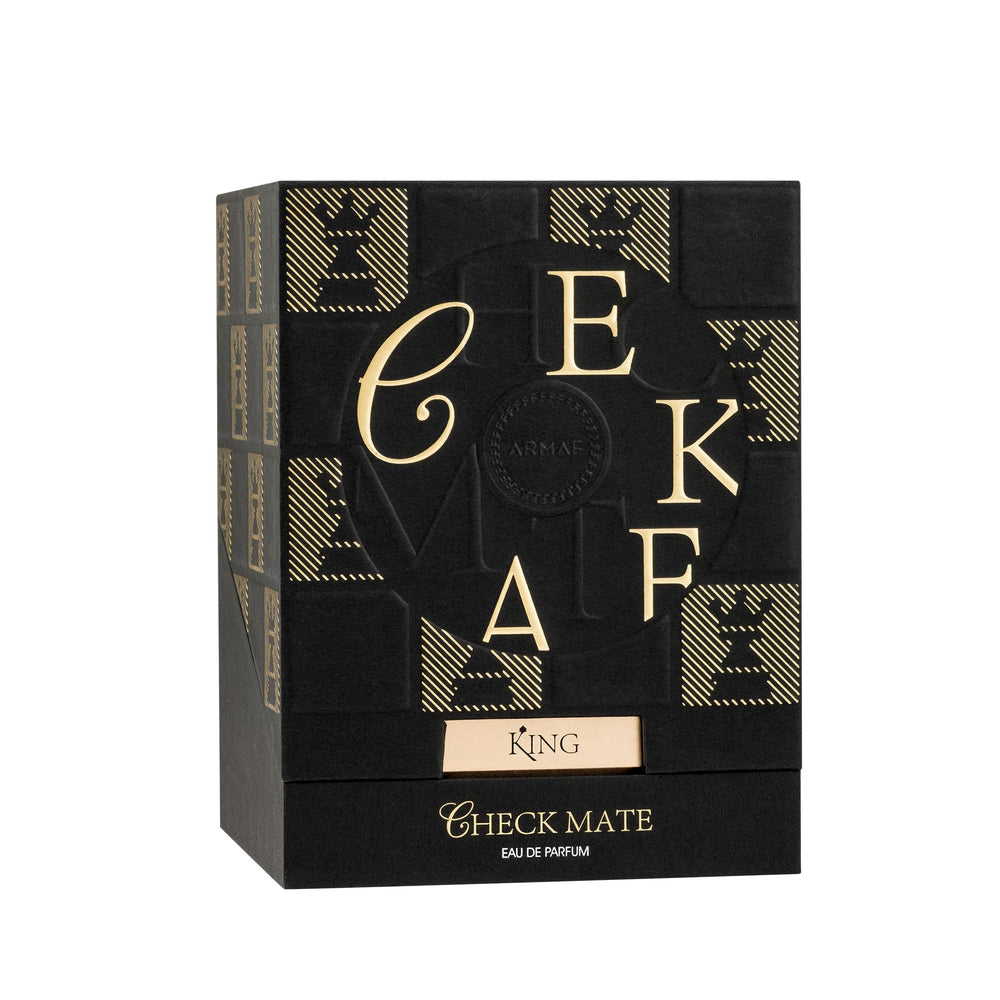 Armaf Checkmate King, empaque de caja lujosa, regalo ideal