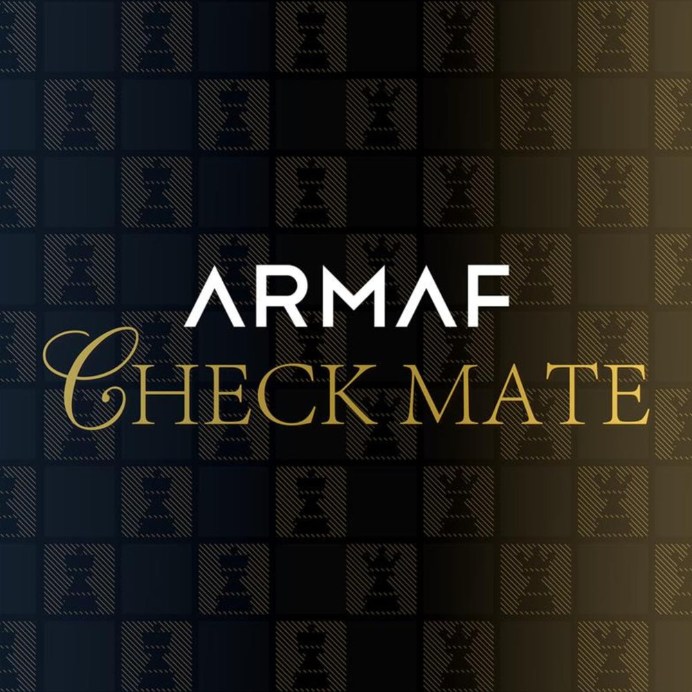 Armaf Checkmate King, modelo masculino con presencia distinguida