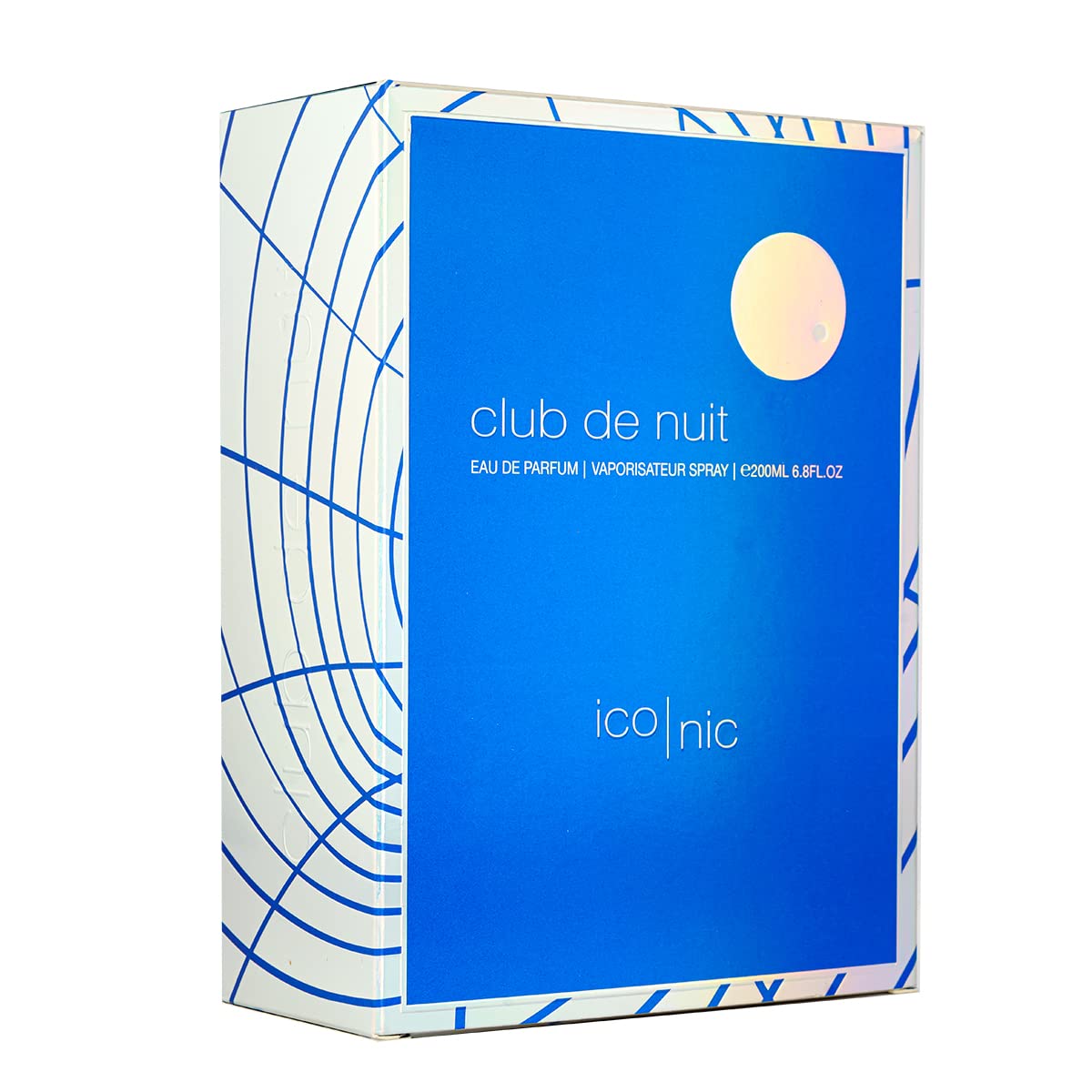 Armaf Club De Nuit Iconic Blue - empaque y aroma duradero para ocasiones nocturnas