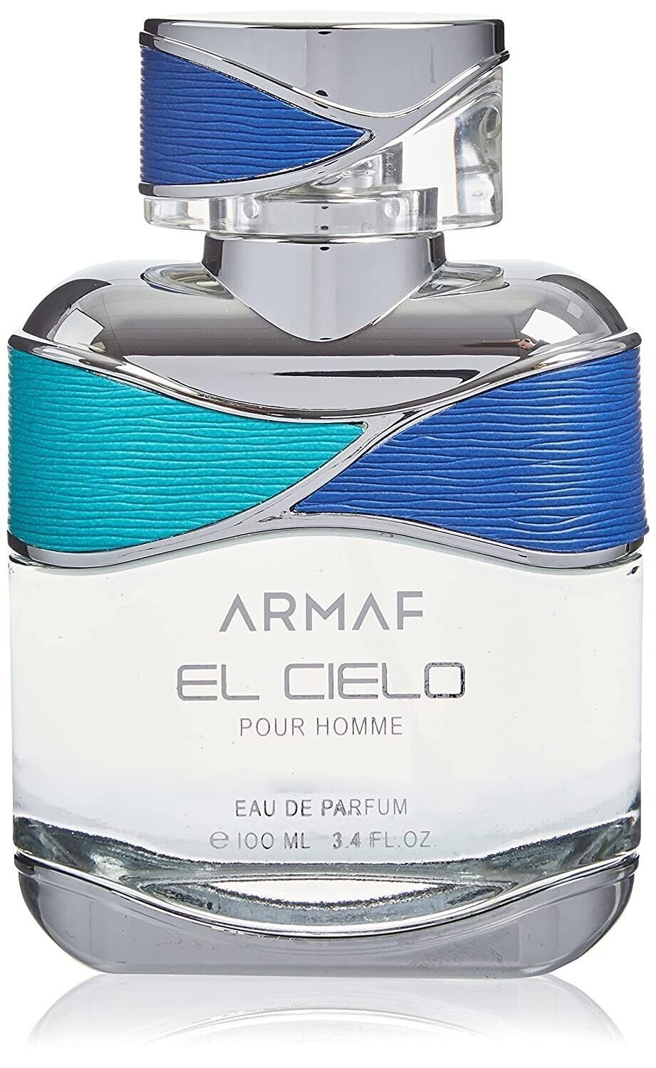 El Cielo de Armaf, botella frontal para impresión fresca.