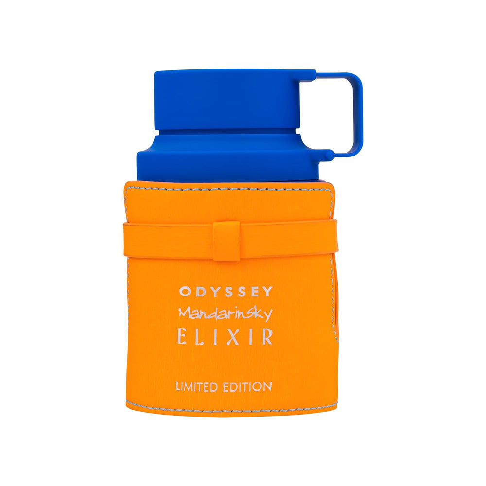 Armaf Odyssey Mandarin Sky Elíxir – botella, ideal para salidas nocturnas y presencia duradera.