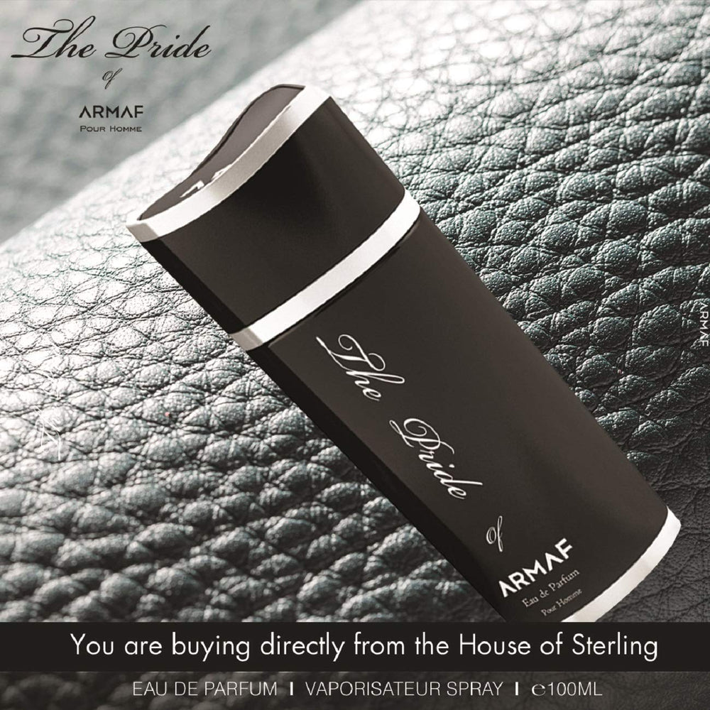 Armaf Pride of Armaf fragrance spray in action, ideal for evening events and social occasions.
