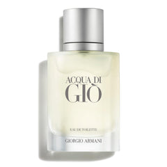 Frasco Armani Beauty Acqua di Gio para uso diario con aroma fresco.