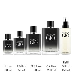 Armani Beauty Acqua di Giò Parfum, base plana, diseño ergonómico para sentir comodidad.