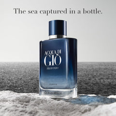Armani Beauty Acqua di Giò Profondo, tapón ergonómico para aplicar con precisión.