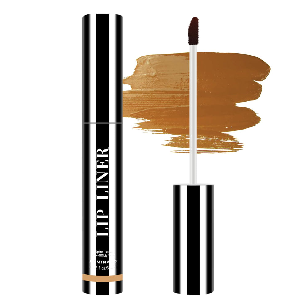 ARMINACO Tinte labial pelable Marrón neutro: aplicación suave y duradera.