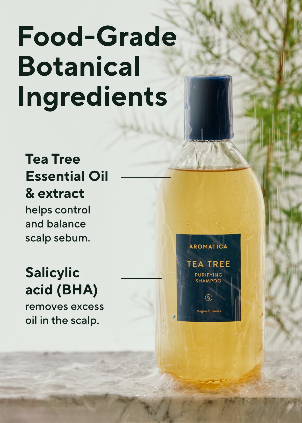 AROMATICA Peppermint cooling sensation on a heated scalp