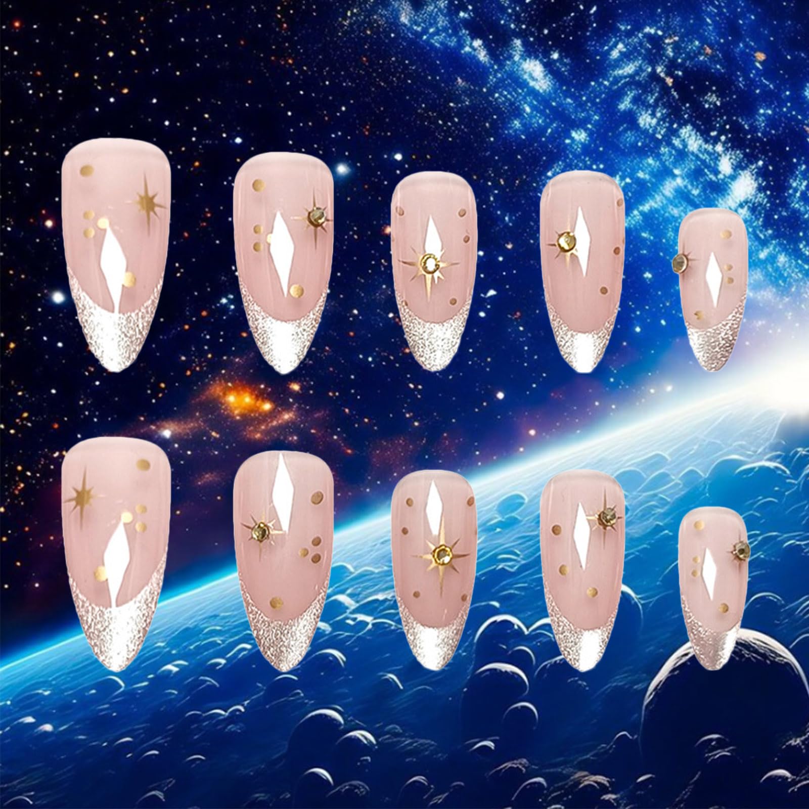 Uñas AROVFAM brillo gel plata para acabado pulido