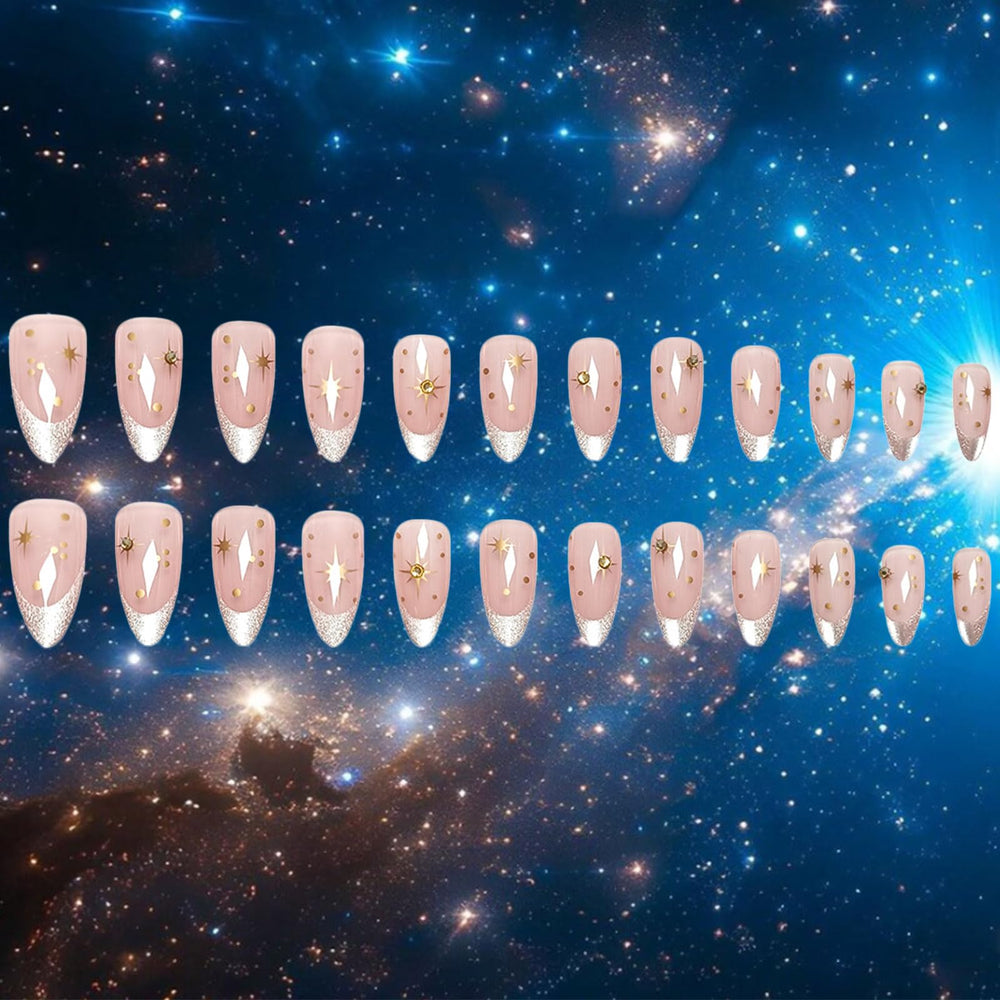 Uñas AROVFAM cristales resplandecientes para un toque de brillo