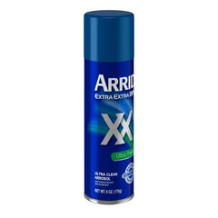 Spray de desodorante Arrid XX Ultra Claro para uso diario.