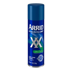Envase de 6 onzas Arrid XX Ultra Claro para uso diario.