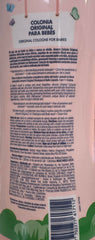 Aplicación suave de Arrurru Naturals Colonia Original Rosa para momentos de cuidado.