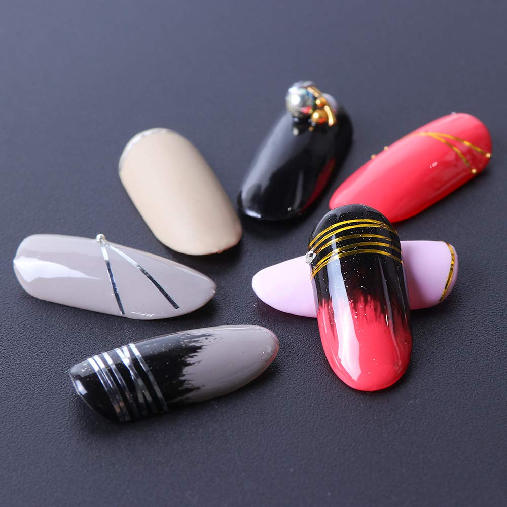 Artdone herramientas de arte para uñas, compatibles con esmalte regular.
