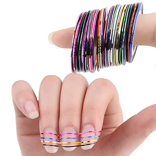 Artdone pinceles de detalle para uñas con mango ergonómico y control.