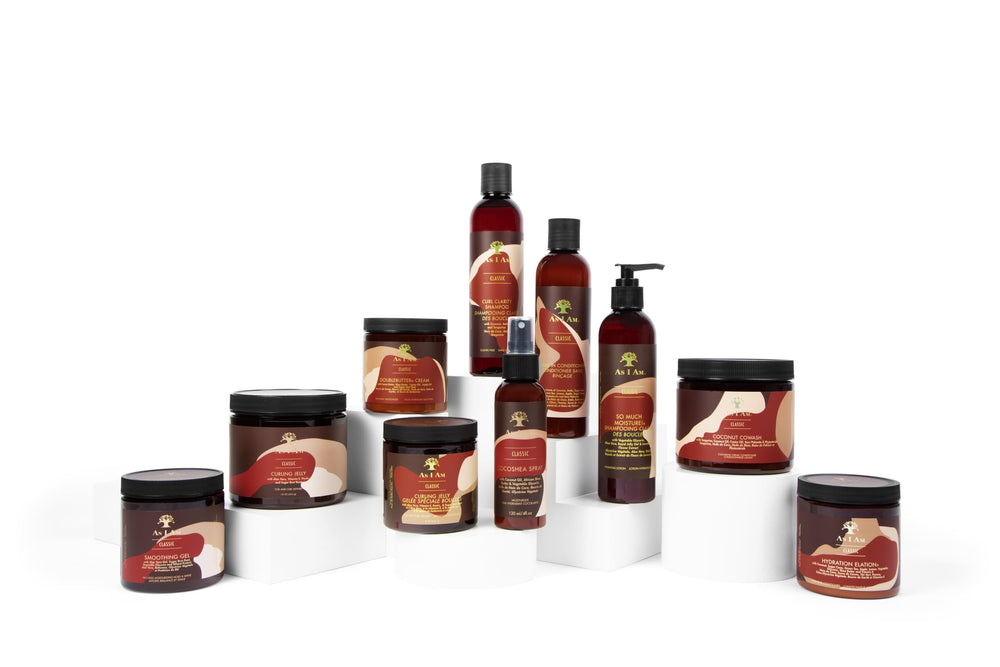 As I Am funciona como base para peinados naturales y aspecto saludable.