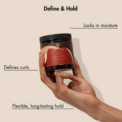 As I Am Curling Jelly defines curls with buoyant shine.