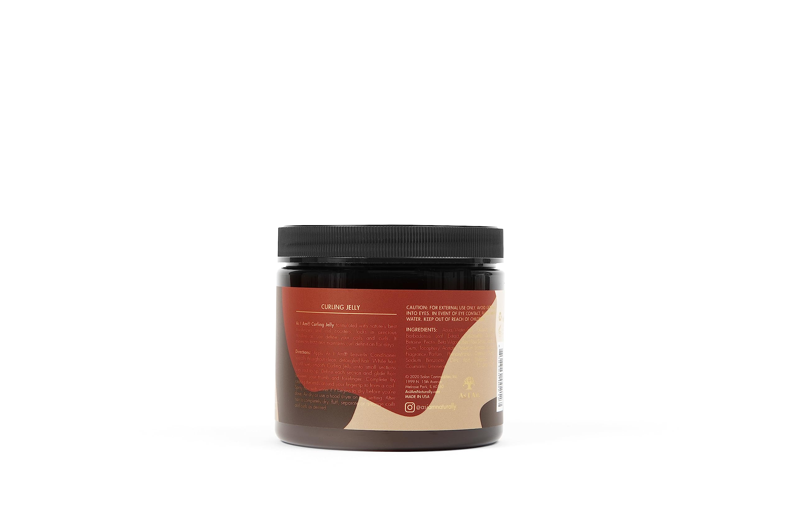 As I Am Curling Jelly supports wash-and-go looks with frizz control.