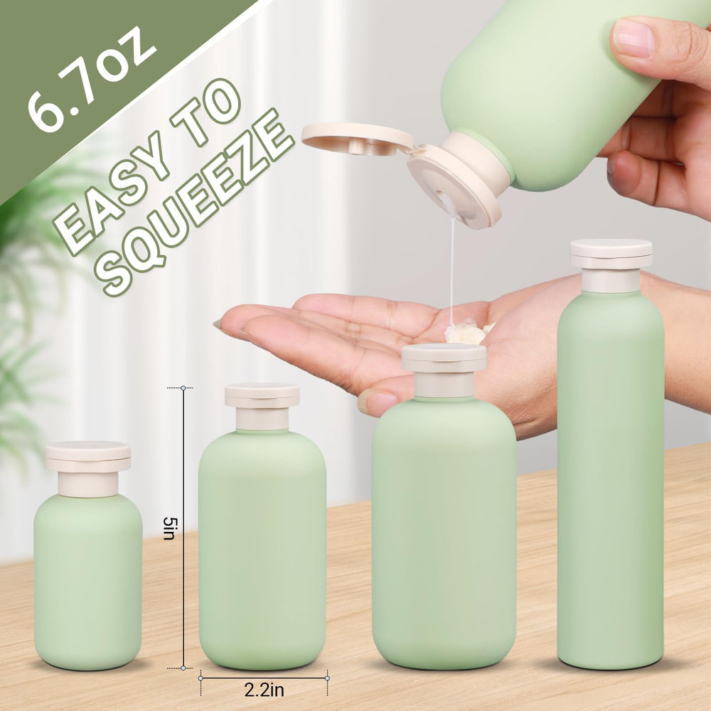 ASEVAT: conjunto de 3 botellas coloridas para distinguir productos y decorar el baño.