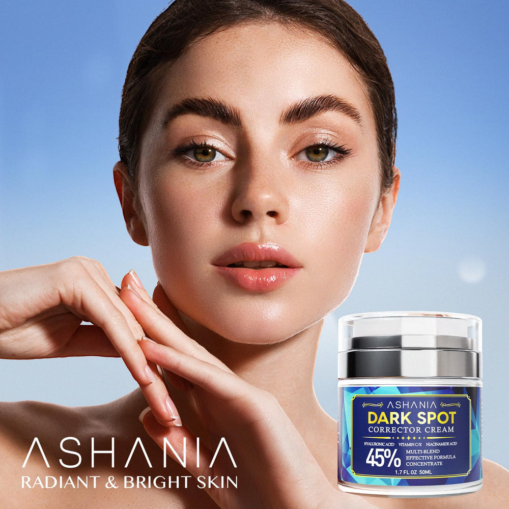Ashania Corrector de manchas, ligero brillo suave tras la aplicación.