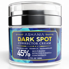 Ashania Corrector de manchas en frasco para uso diario.