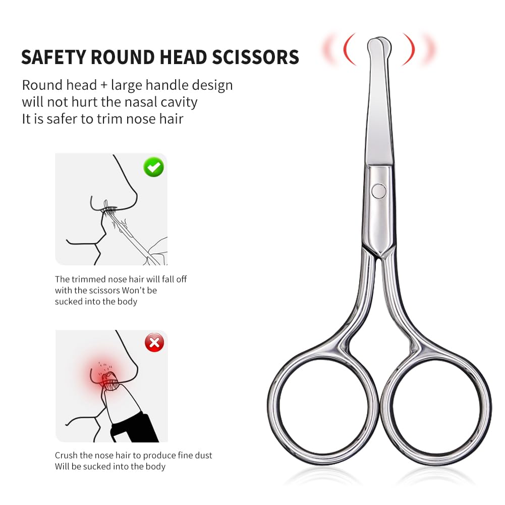Tijeras AsonTao portátiles, ideal para retoques durante el viaje.