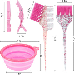 Asqraqo cuenco de mezcla para coloración facilita la preparación de tonos.