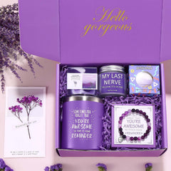 Jabón artesanal de lavanda de Astonlink cuida la piel con aroma suave.