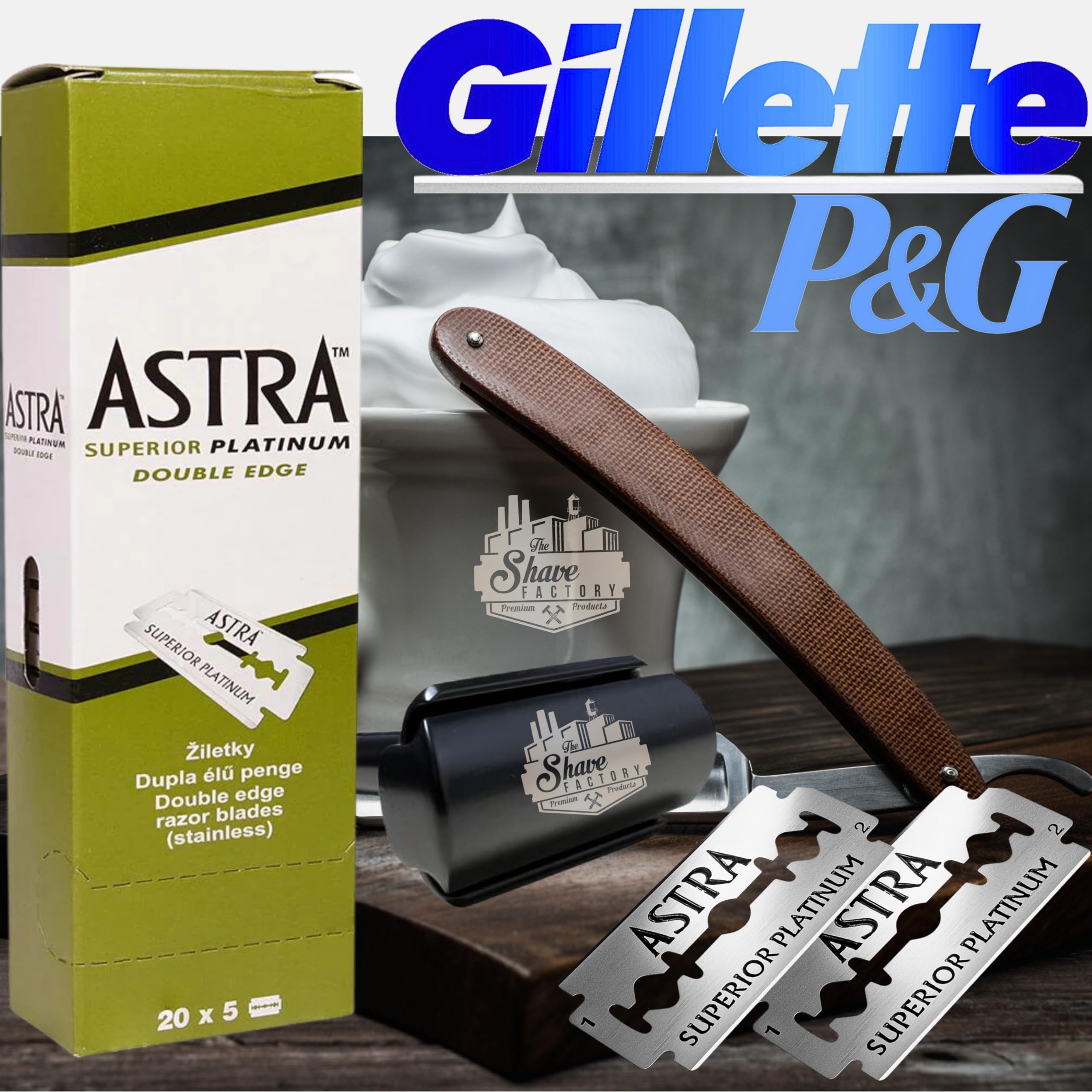 Experiencia de afeitado suave gracias a las cuchillas Astra Platinum