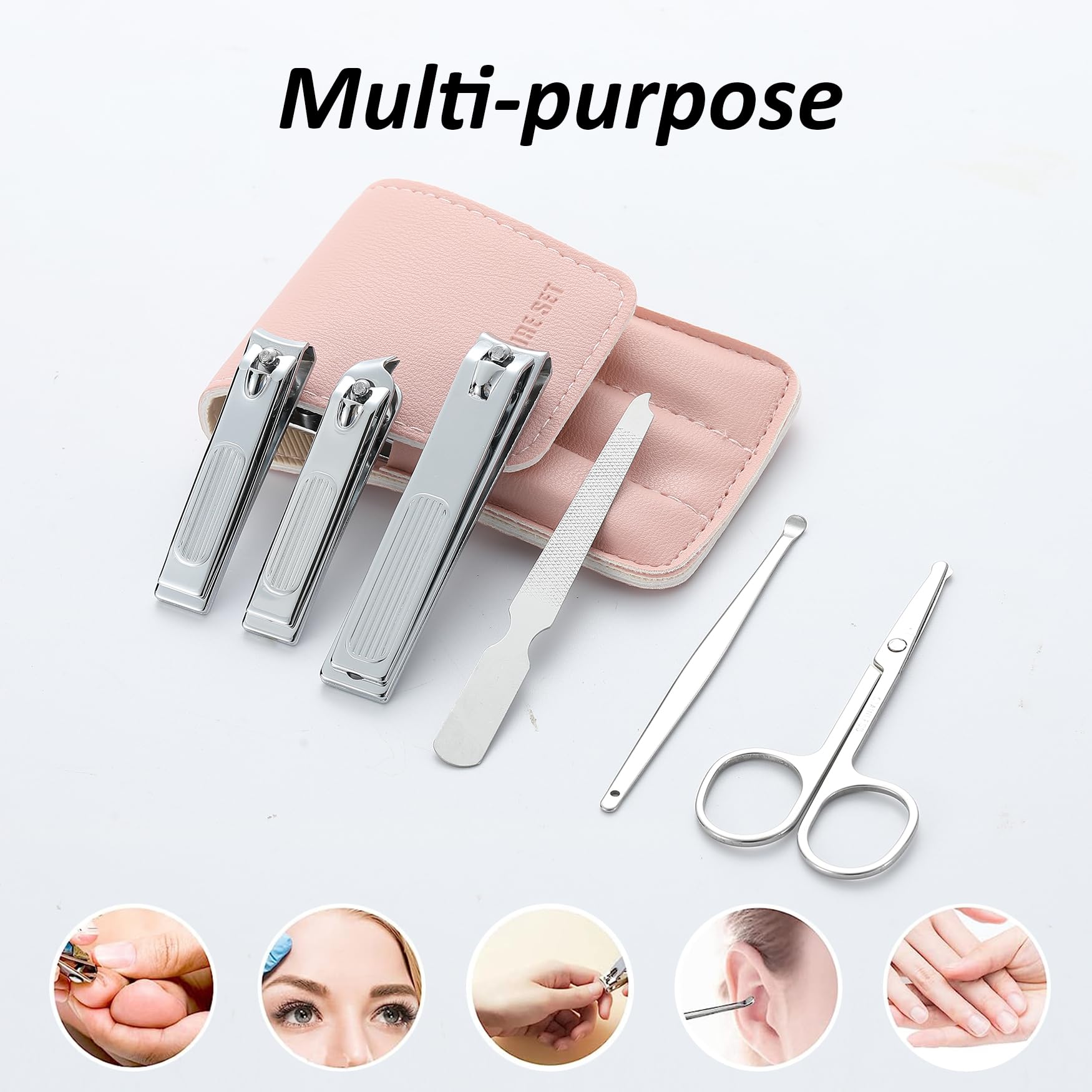 Atimier cortaúñas, mango ergonómico para un agarre cómodo y preciso.
